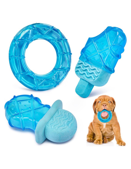 Paquete de 3 Juguetes Congelables para Cachorros ADDPETS