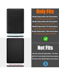 Funda Soporte BOZHUORUI para Kindle Paperwhite 6" - Flor de Albaricoque 2