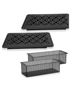 Rejilla de Ventilación de Piso LPECMX 10x25 cm con Filtros