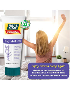 Crema Nocturna Alivio Dolor Real Time 118 ml Melatonina 2