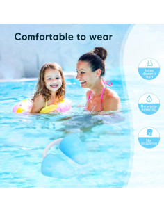 Tapones Nasales para Nadar Baypify - Sin Dolor, S (Niños 6+) 2