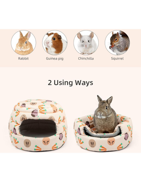 Casa Cueva Grande Niteangel para Cobayas y Conejos 33.8cm