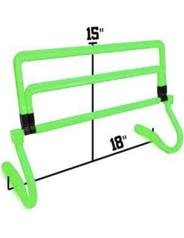 Vallas de Entrenamiento de Velocidad Kvittra con Escalera Agilidad