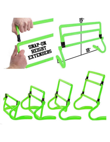 Vallas de Entrenamiento de Velocidad Kvittra con Escalera Agilidad