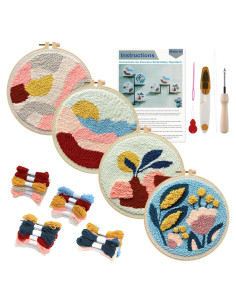 Kit de Aguja de Punch Anidaroel para Principiantes Adultos