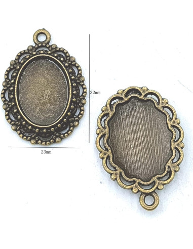 Colgantes de Cruz Vintage YOOGCORETT 50pcs 16x8mm Plata Antigua