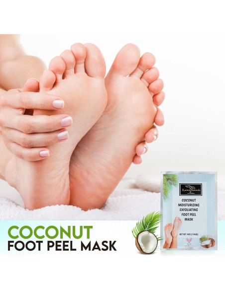 Máscaras Exfoliantes para Pies Karma Organic - Hidratación y Reparación