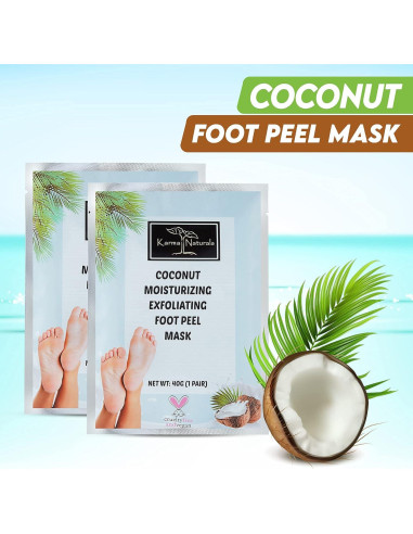 Máscaras Exfoliantes para Pies Karma Organic - Hidratación y Reparación