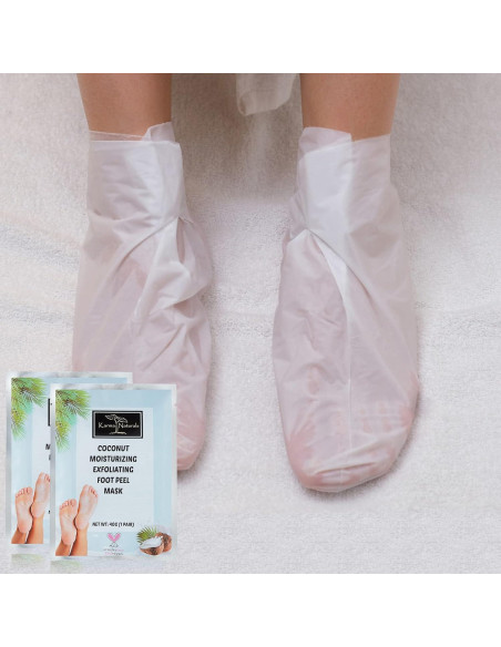 Máscaras Exfoliantes para Pies Karma Organic - Hidratación y Reparación