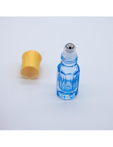 10 Botellas Roller 3ml Tutuxio Vidrio Varios Colores