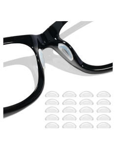 10 Pares Almohadillas Silicona Adhesivas para Gafas Consss