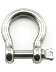 Grillete de Anclaje M12 Acero Inoxidable 1.27 cm 1400kg 2