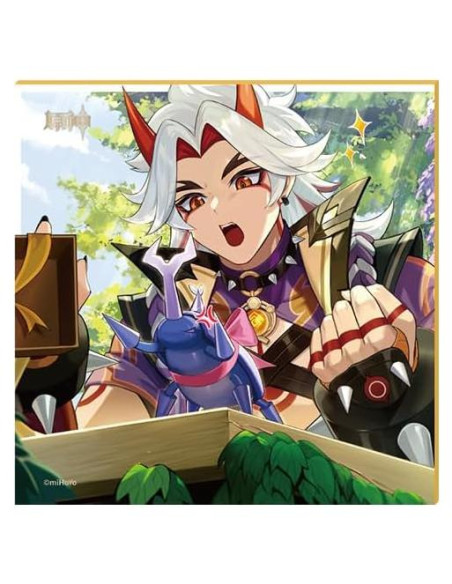 Póster Genshin Impact Arataki Itto 2023 15x15 cm