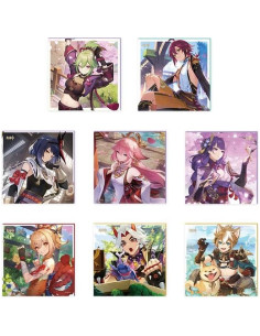 Póster Genshin Impact Arataki Itto 2023 15x15 cm 2