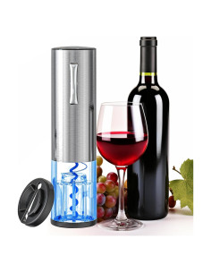 Abridor de Vino Eléctrico BGFOX Recargable Acero Inoxidable