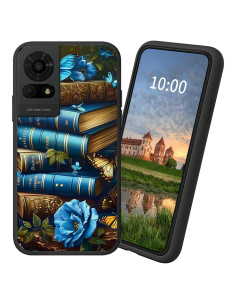 Funda TPU Suave Dikoer para TCL 50 LE 2024 - Libro Azul