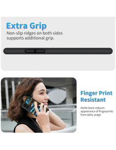 Funda TPU Suave Dikoer para TCL 50 LE 2024 - Libro Azul 2