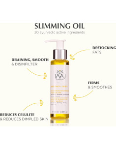 Aceite Ayurvédico TAAJ para Adelgazar 100 ml - Anticelulitis 2