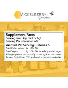 Tónico de Miel Fire Cider Mickelberry Gardens 59 ml Orgánico 2