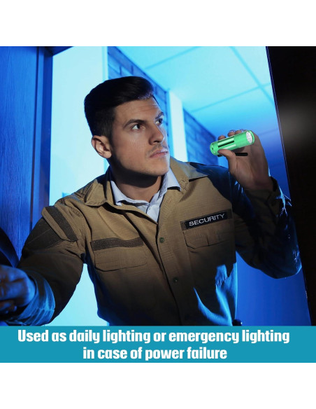 20 Linternas LED Mini VIHOSE Aluminio Portátiles Brillantes