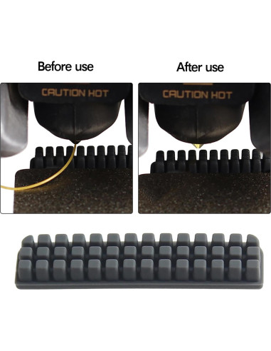 Kit de Cepillos de Limpieza para Impresora 3D BambuLab A1 - 3 Piezas