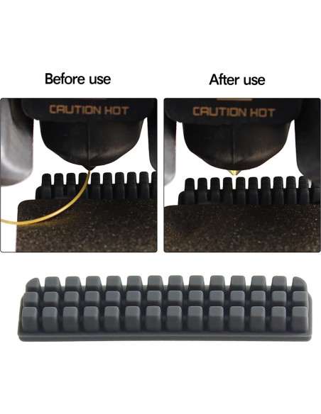 Kit de Cepillos de Limpieza para Impresora 3D BambuLab A1 - 3 Piezas