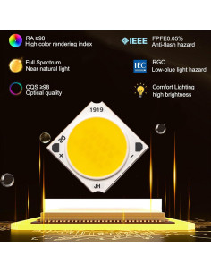 Chip LED 36W Blanco Cálido 3000K CRI95 LEDGUHON 2