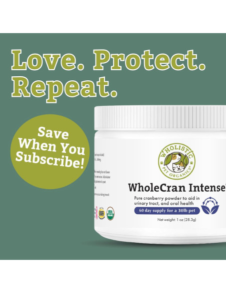 Suplemento de Arándano Orgánico Wholistic WholeCran 28.35g