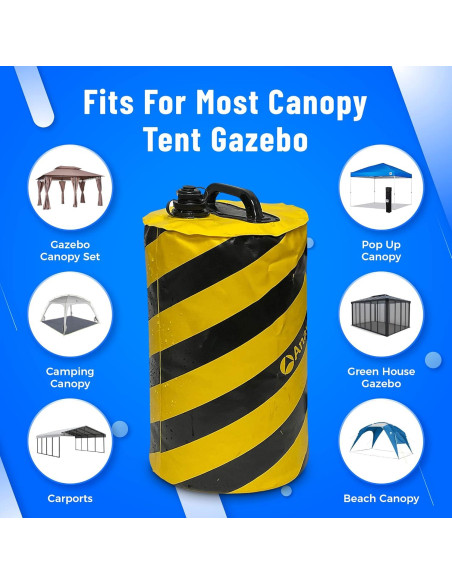 Bolsa de Peso de Agua Anavim - 4 Unidades para Canopy