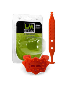 Protector Bucal Loudmouth 3D SpikeSurge Naranja Adultos/Jóvenes