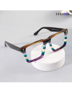 Montura de Gafas Cuadradas Zeelool ZJGA634947 para Hombres 2