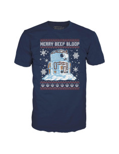 Camiseta Funko Pop Star Wars R2-D2 Muñeco de Nieve S