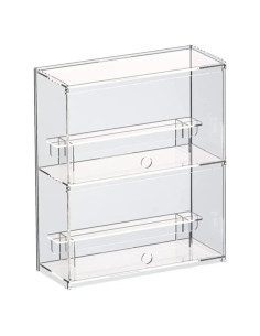 Caja de Exhibición Acrílica Choowin 2 Capas 30.5x12.5x36.5 cm