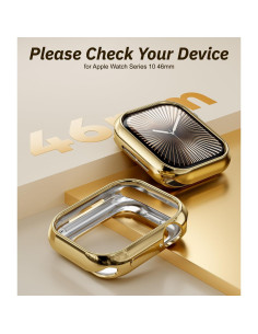 Funda TPU Oro para Apple Watch Serie 10 46mm - Ligera y Resistente 2