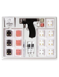 Kit de Perforación de Orejas STUDEX con 12 Pernos Hipoalergénicos
