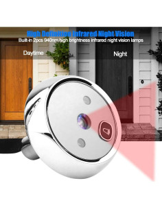 Visor Digital de Puerta Sonew 3" con Cámara IR 1MP 2