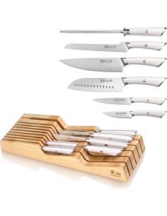 Juego de Cuchillos Cangshan ELBERT 7 Piezas Acero Alemán Forjado 2