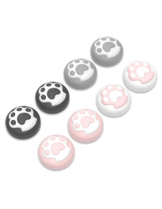 Agarraderas de Pulgar PlayVital para Nintendo Switch 2 - 8 Tapas de Silicona