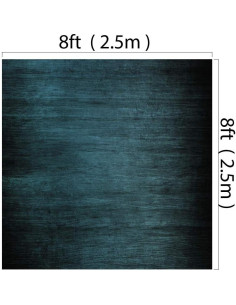 Fondo de Foto Microfibra Kate 2.44m x 2.44m Azul Oscuro 2