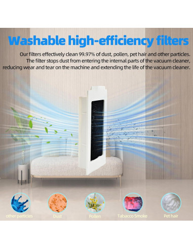 Kit de Accesorios para Aspiradora Robot ECOVACS DEEBOT T30S