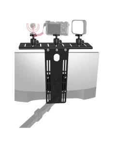 Estante para Monitor Borenbuir con 3 Cabezas Esféricas VESA