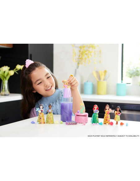 Muñeca Revelación de Color Real Disney Princess Mattel 9cm