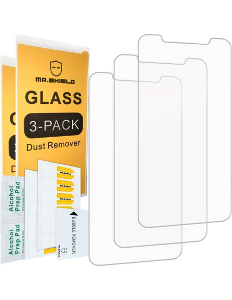 Protector de Pantalla Vidrio Templado Mr.Shield para iPhone 11/XR