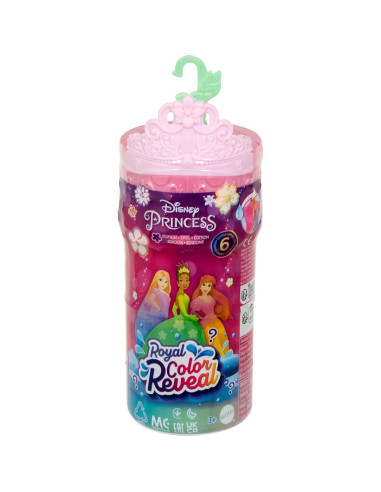 Muñeca Revelación de Color Real Disney Princess Mattel 9cm