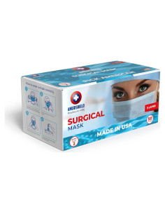 Mascarillas Desechables Nivel 2 ASTM Amerishield 50 Unidades