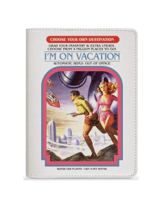 Cartera de Pasaporte Vegan Genuine Fred 10.67x13.97cm