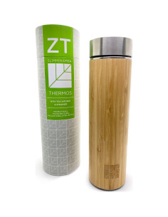 Botella Infusor de Té Dr. Zisman ZT Acero Inoxidable 500ml 2