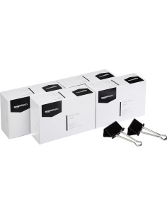 Clips de Papel de Carpeta Amazon Basics - 144 Unidades 2