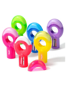 Sacapuntas y Borrador Mr. Pen, Paquete de 6, Manual, Colorido