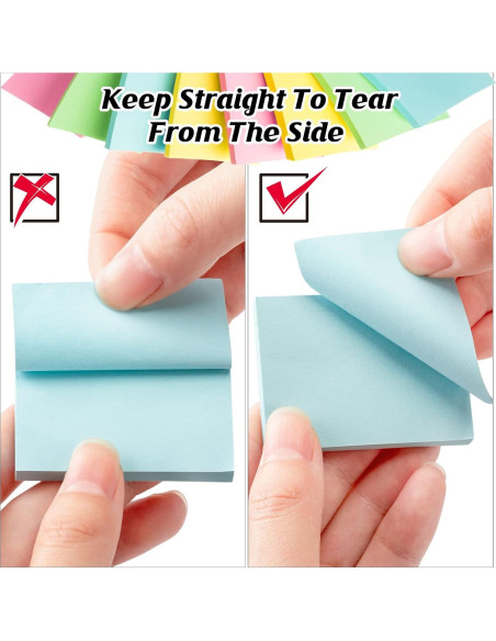 120 Notas Adhesivas Fainne 3.81x5.08cm Colores Brillantes